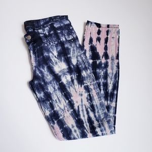 Guess Brittney Ankle Skinny Tie Dye Jeans Size 25